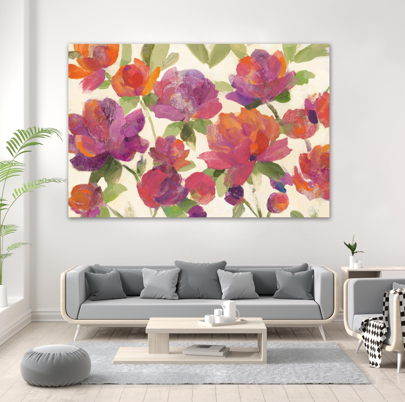 Garden Delight III by Albena Hristova on GIANT ART - green floral