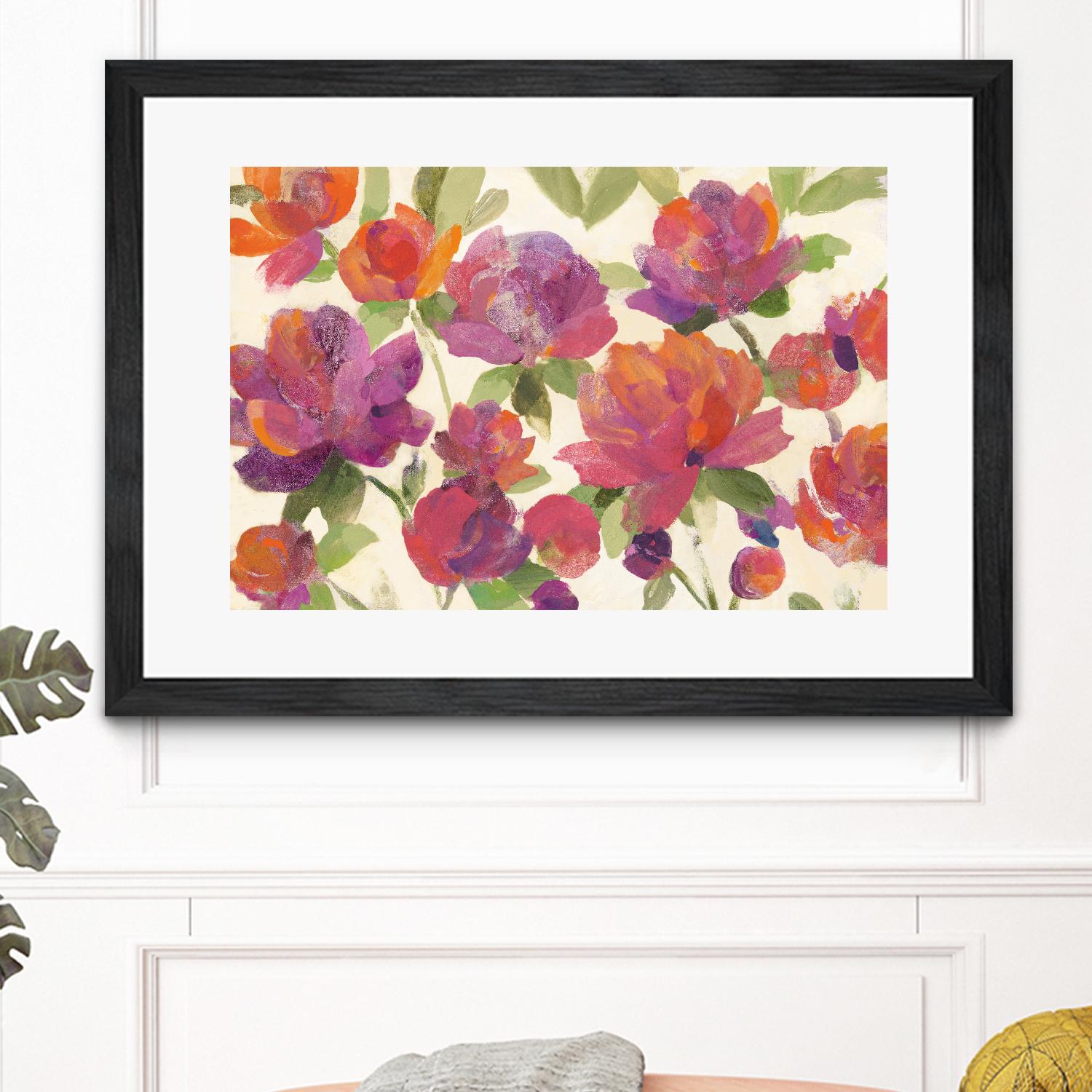 Garden Delight III by Albena Hristova on GIANT ART - green floral