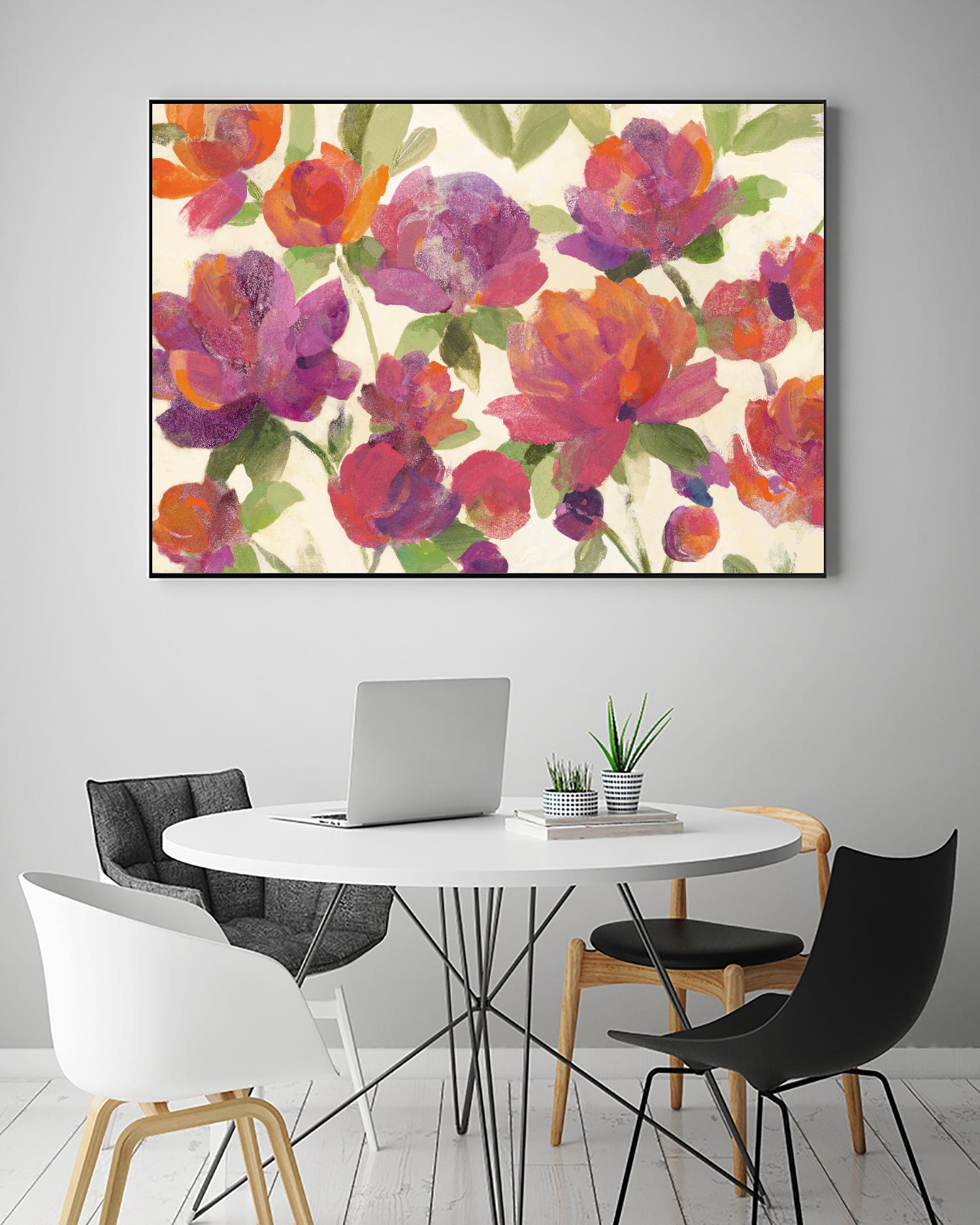 Garden Delight III by Albena Hristova on GIANT ART - green floral