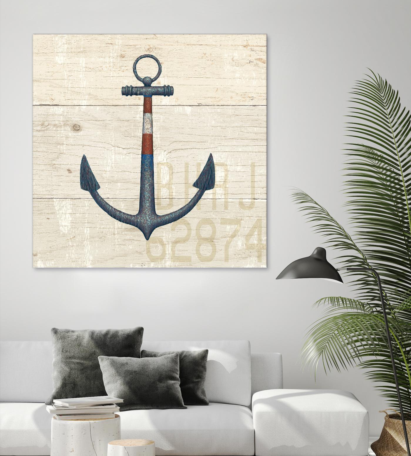 Nautique III by James Wiens on GIANT ART - beige nautical