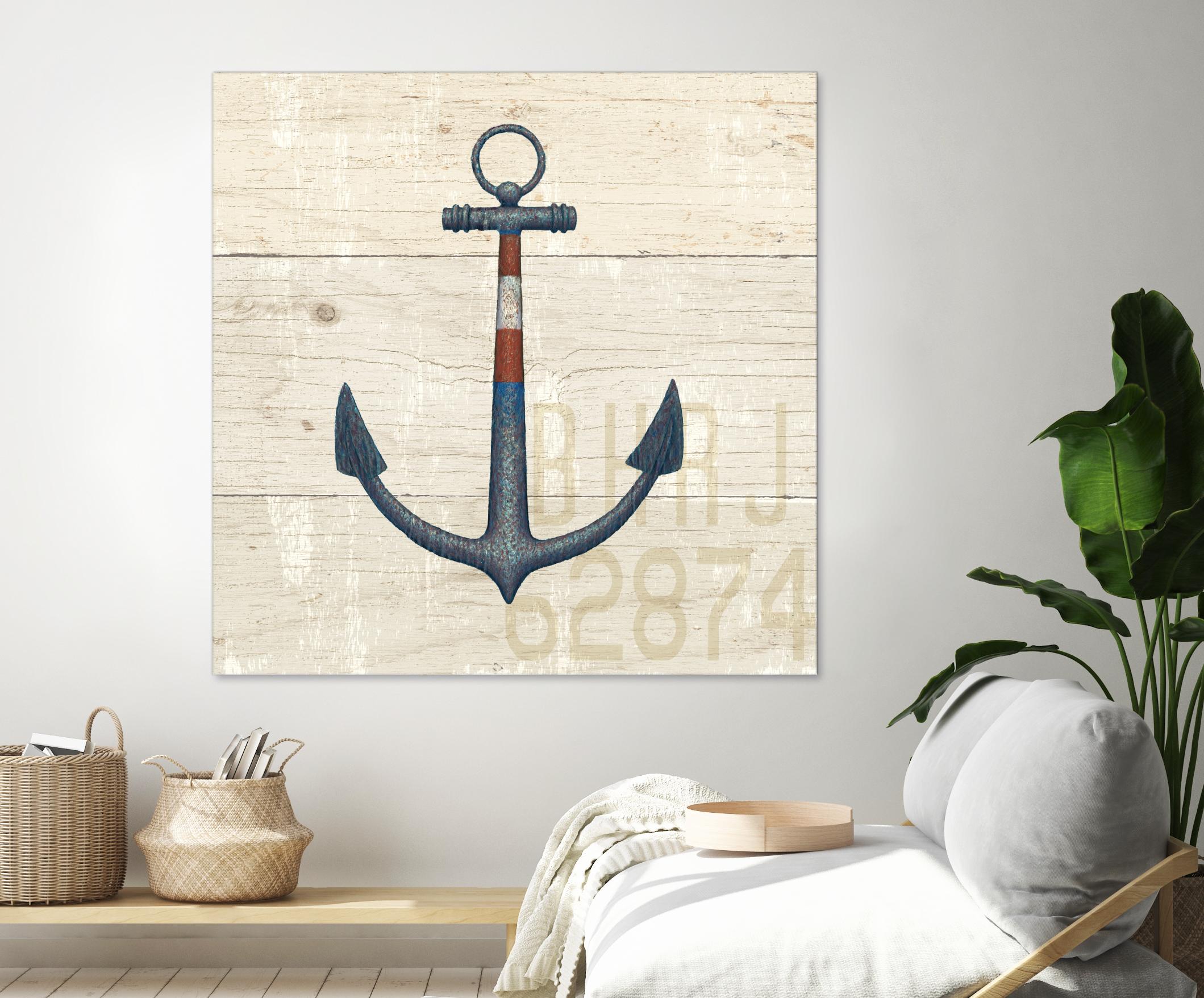 Nautique III by James Wiens on GIANT ART - beige nautical