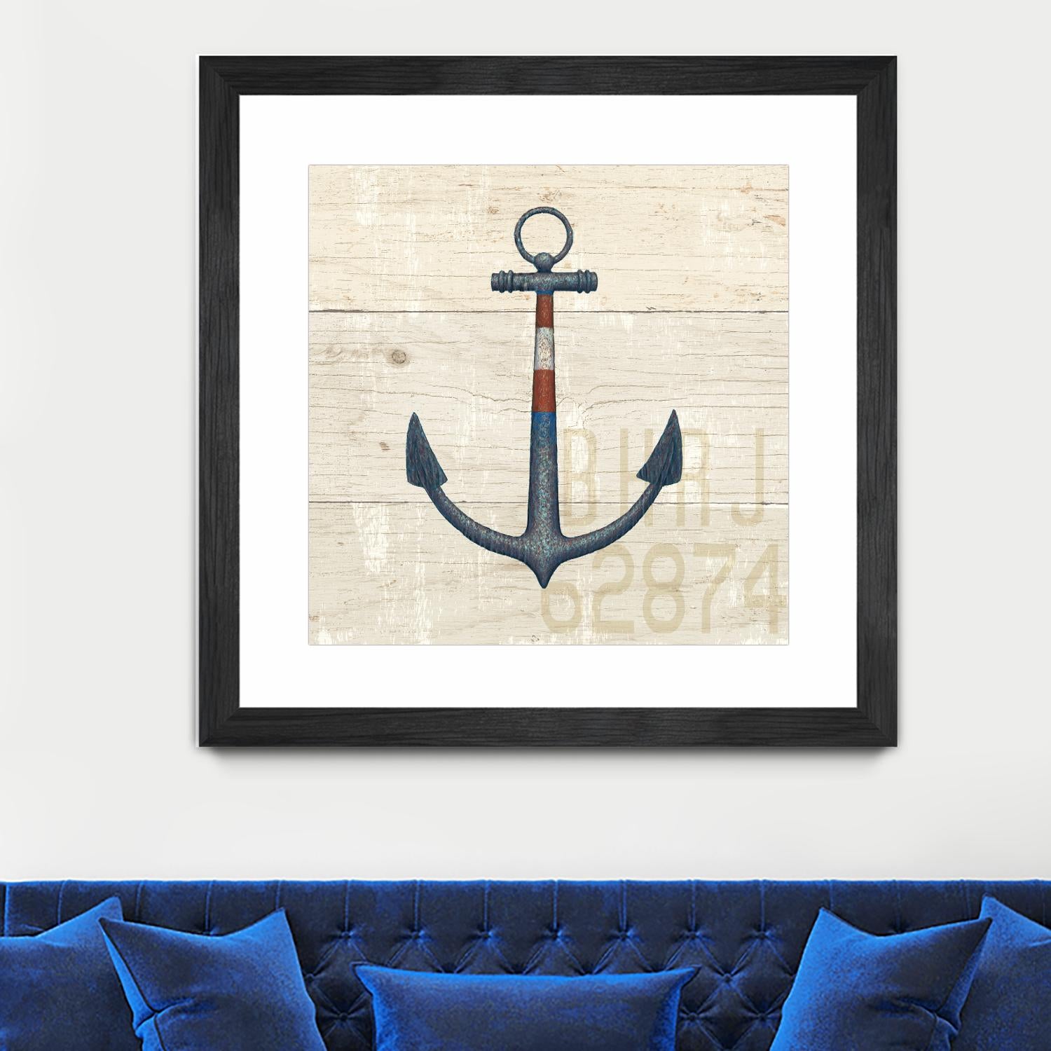 Nautique III by James Wiens on GIANT ART - beige nautical