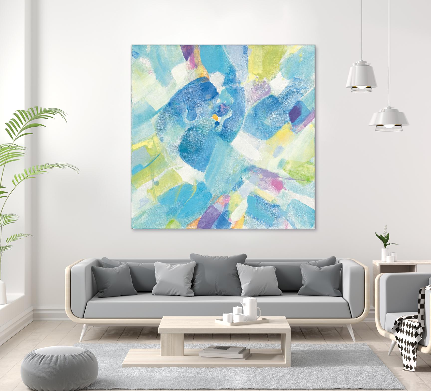 Made in the Shade II by Albena Hristova on GIANT ART - yellow abstract