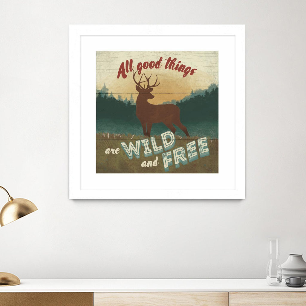 Discover the Wild VI by Janelle Penner on GIANT ART - green country look