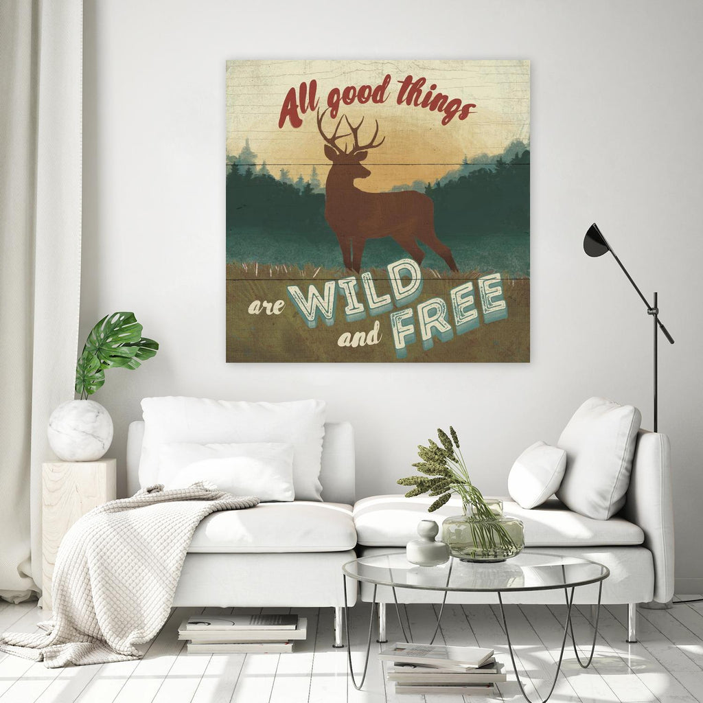 Discover the Wild VI by Janelle Penner on GIANT ART - green country look