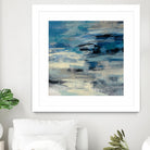 Indigo Wave by Silvia Vassileva on GIANT ART - black abstract