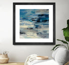 Indigo Wave by Silvia Vassileva on GIANT ART - black abstract