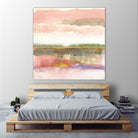 Influence of Line by Mike Schick on GIANT ART - green abstract