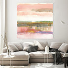 Influence of Line by Mike Schick on GIANT ART - green abstract