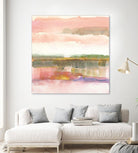 Influence of Line by Mike Schick on GIANT ART - green abstract