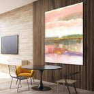 Influence of Line by Mike Schick on GIANT ART - green abstract