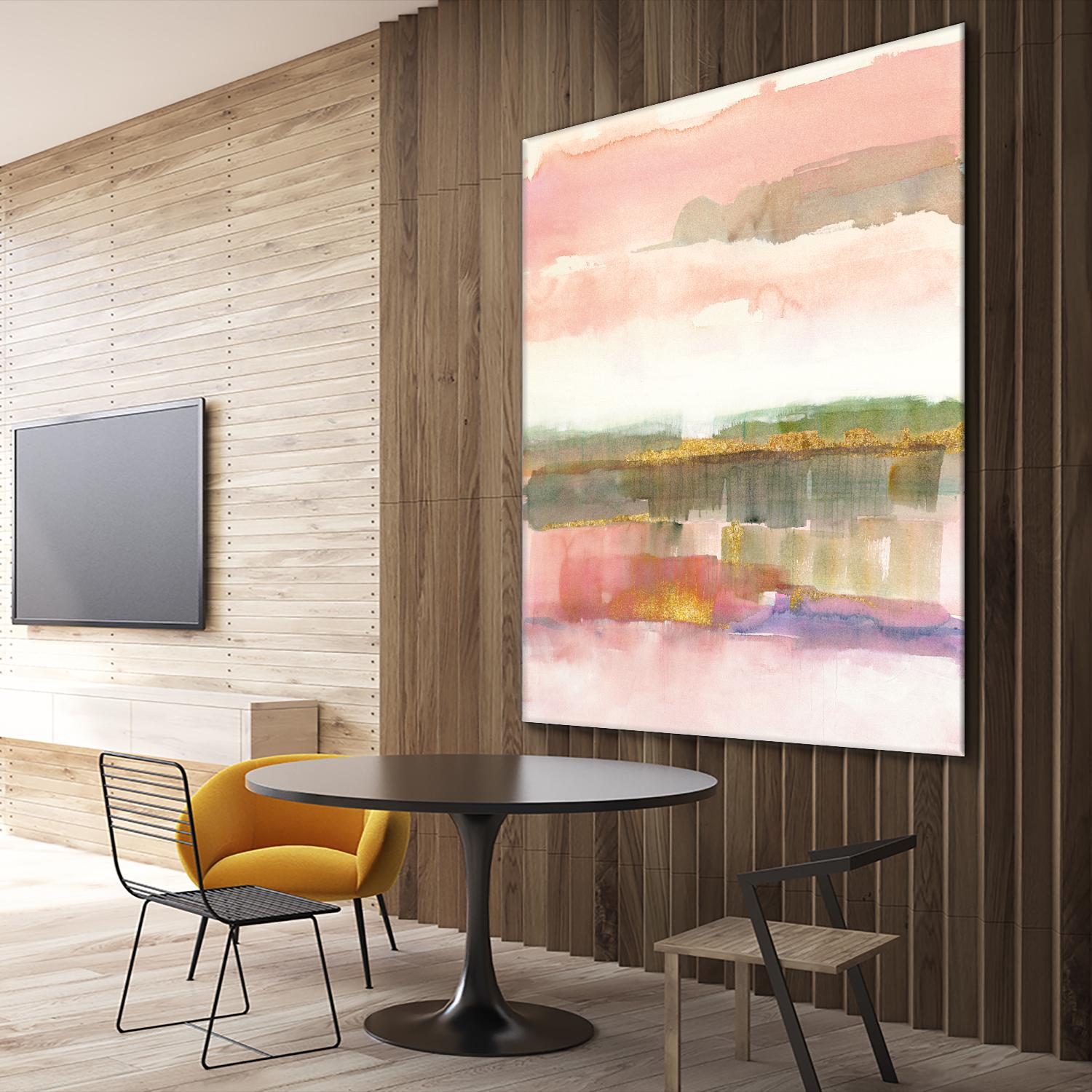 Influence of Line by Mike Schick on GIANT ART - green abstract