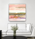 Influence of Line by Mike Schick on GIANT ART - green abstract