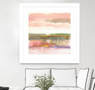 Influence of Line by Mike Schick on GIANT ART - green abstract