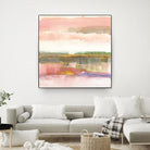 Influence of Line by Mike Schick on GIANT ART - green abstract