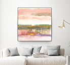 Influence of Line by Mike Schick on GIANT ART - green abstract