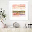 Influence of Line by Mike Schick on GIANT ART - green abstract