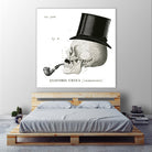 Dandy Bones II by Sue Schlabach on GIANT ART - white vintage