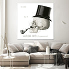 Dandy Bones II by Sue Schlabach on GIANT ART - white vintage