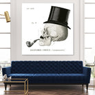 Dandy Bones II by Sue Schlabach on GIANT ART - white vintage