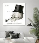Dandy Bones II by Sue Schlabach on GIANT ART - white vintage