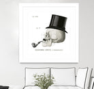Dandy Bones II by Sue Schlabach on GIANT ART - white vintage