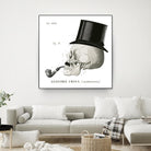 Dandy Bones II by Sue Schlabach on GIANT ART - white vintage