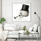Dandy Bones II by Sue Schlabach on GIANT ART - white vintage