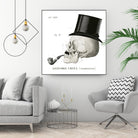 Dandy Bones II by Sue Schlabach on GIANT ART - white vintage