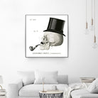 Dandy Bones II by Sue Schlabach on GIANT ART - white vintage