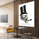 Dandy Bones III by Sue Schlabach on GIANT ART - white vintage