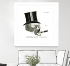 Dandy Bones III by Sue Schlabach on GIANT ART - white vintage