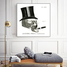 Dandy Bones III by Sue Schlabach on GIANT ART - white vintage