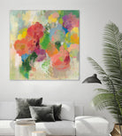 Colorful Garden III by Silvia Vassileva on GIANT ART - green floral