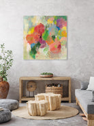 Colorful Garden III by Silvia Vassileva on GIANT ART - green floral