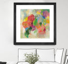 Colorful Garden III by Silvia Vassileva on GIANT ART - green floral