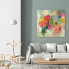 Colorful Garden III by Silvia Vassileva on GIANT ART - green floral