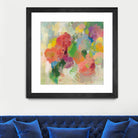 Colorful Garden III by Silvia Vassileva on GIANT ART - green floral