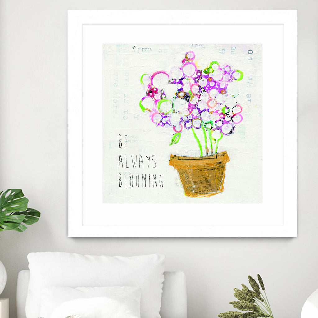 The Sweetness Inspiration by Kellie Day on GIANT ART - beige floral