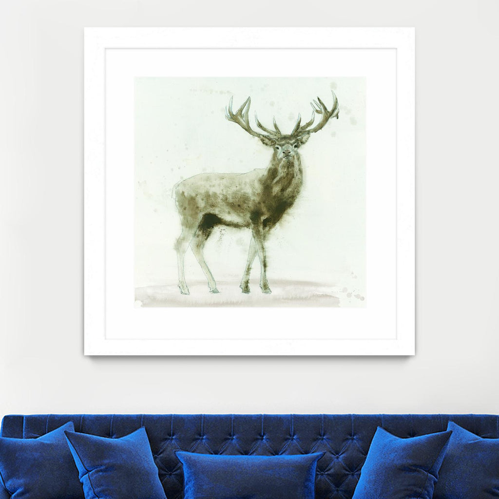 Stag 2 by James Wiens on GIANT ART - brown animals
