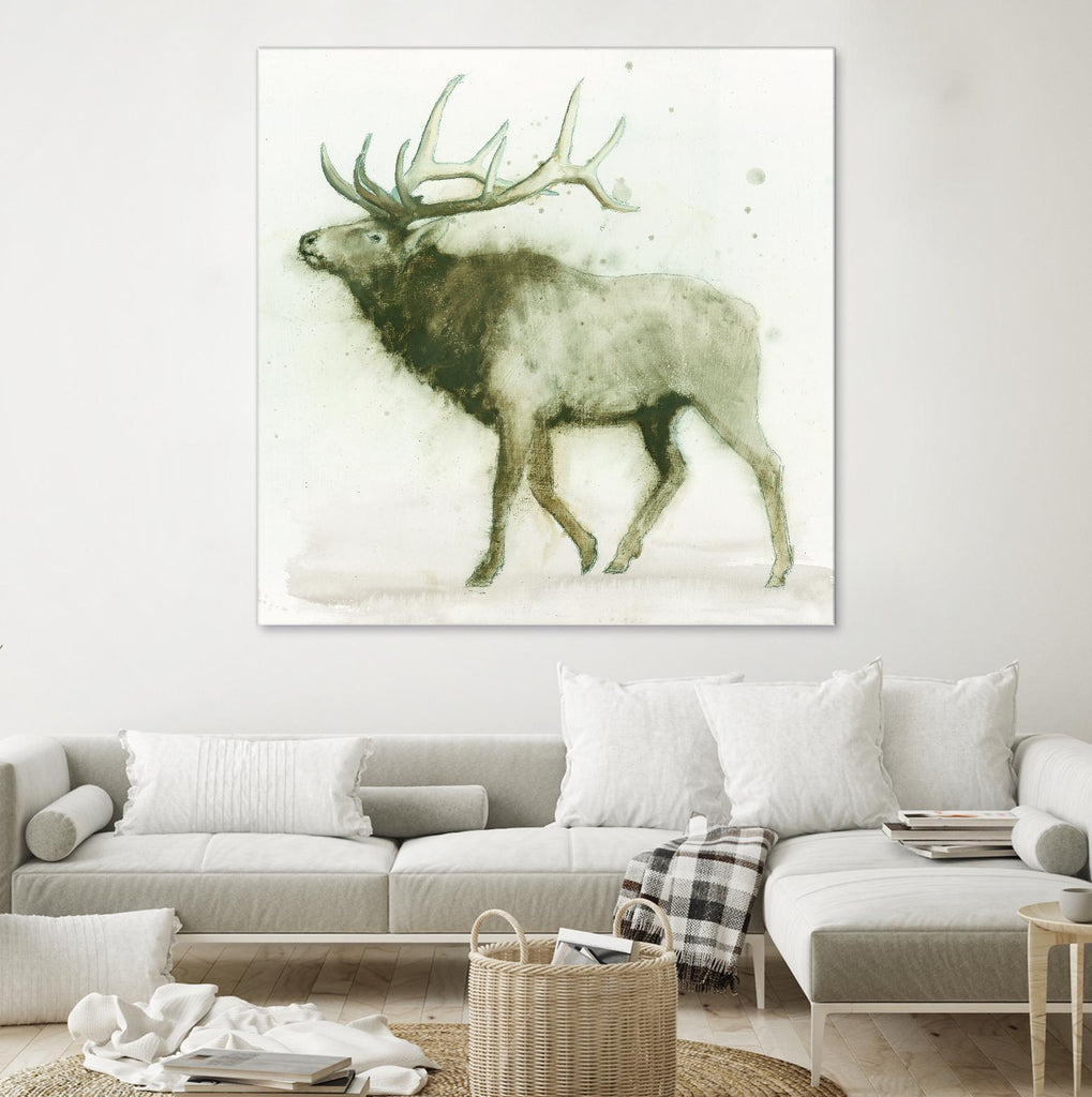 Elk 2 by James Wiens on GIANT ART - brown animals