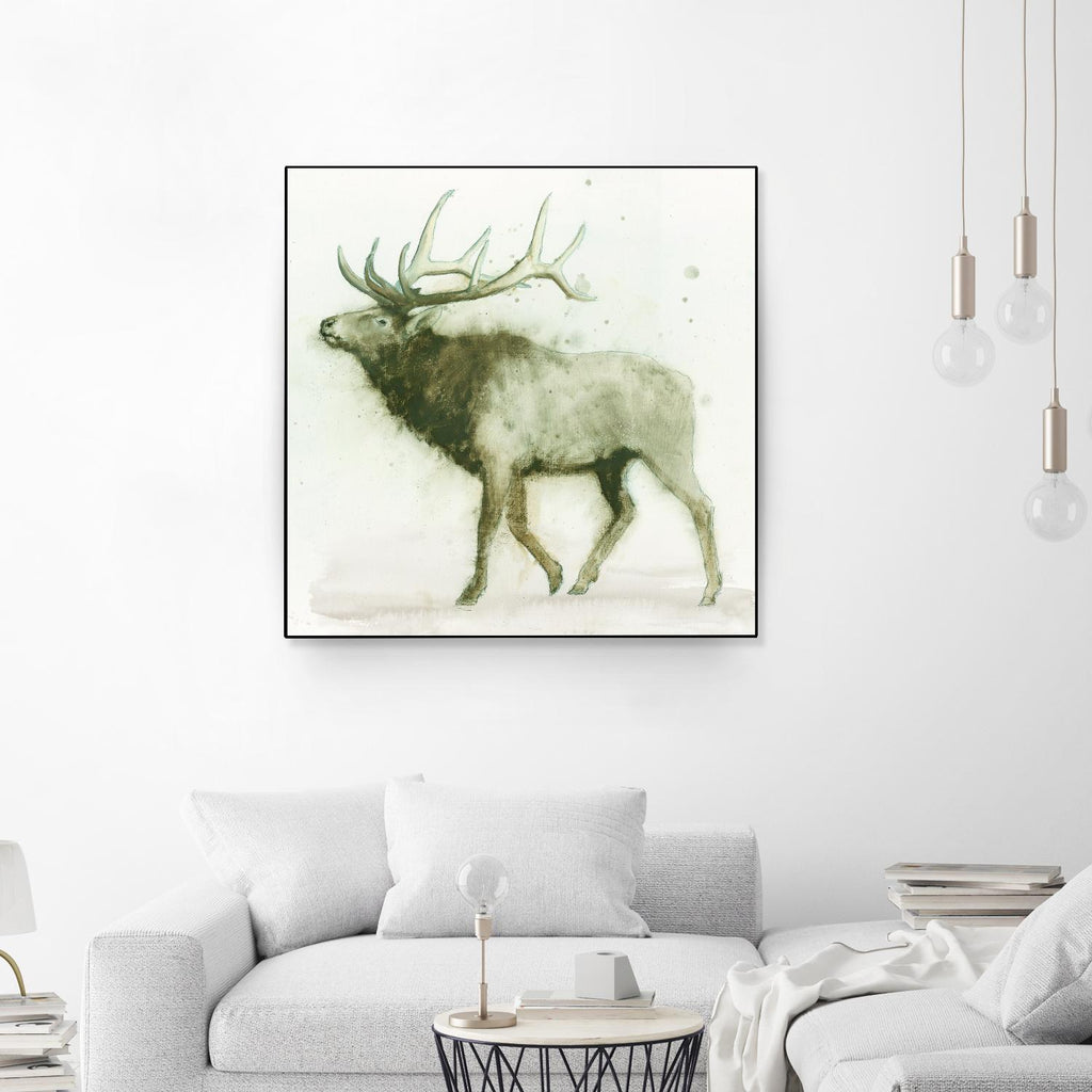 Elk 2 by James Wiens on GIANT ART - brown animals