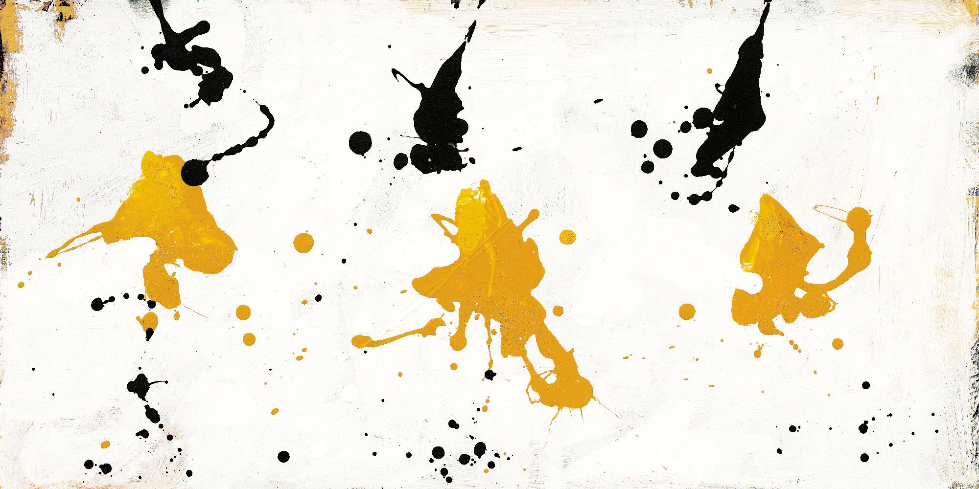 Abstract Background V Gold and Black by Silva Roque on GIANT ART - black abstract