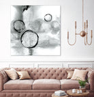 Full Circle I Gray by Chris Paschke on GIANT ART - grey abstract