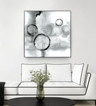 Full Circle I Gray by Chris Paschke on GIANT ART - grey abstract