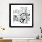 Full Circle II grey by Chris Paschke on GIANT ART - white abstract