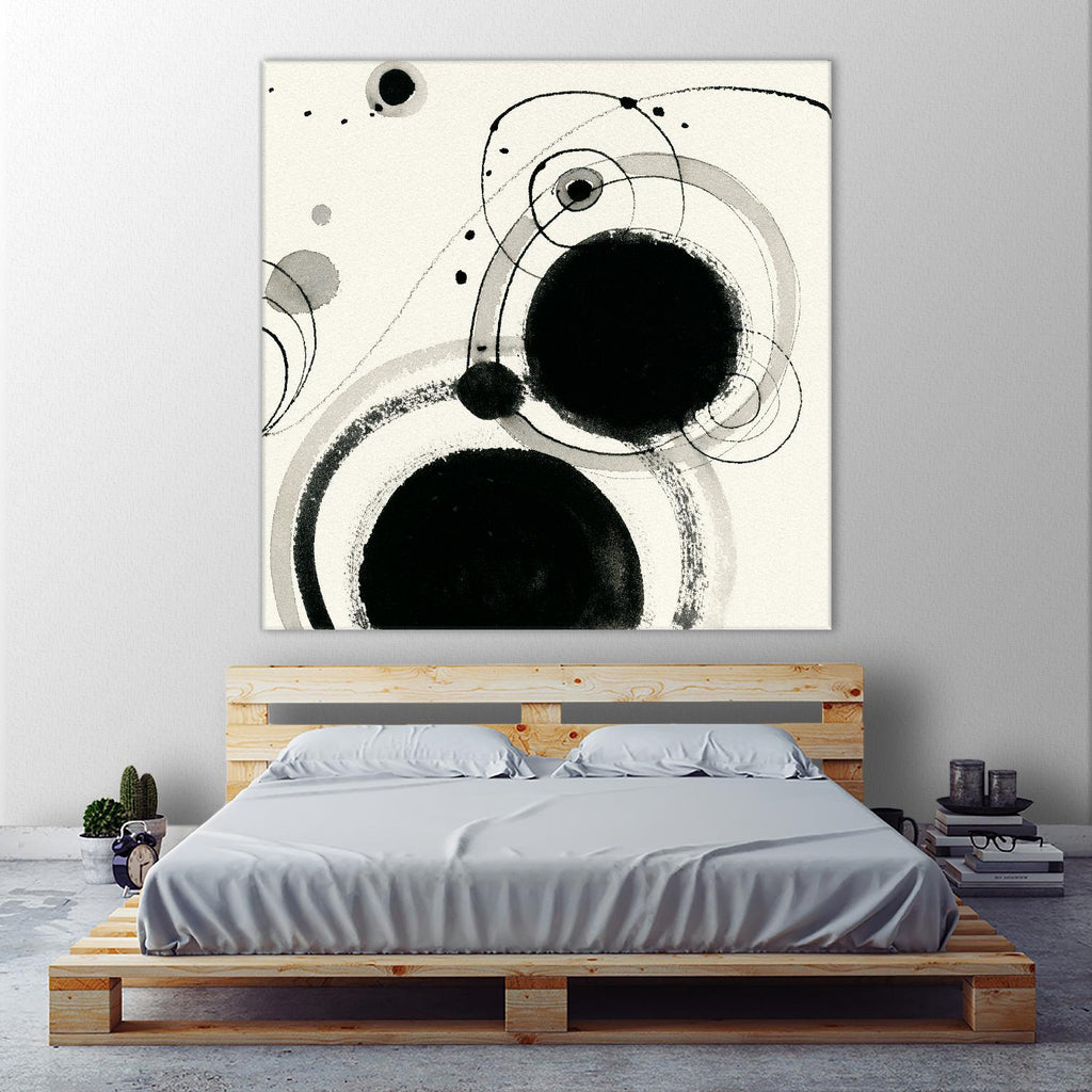 Planetary III by Shirley Novak on GIANT ART - beige abstract