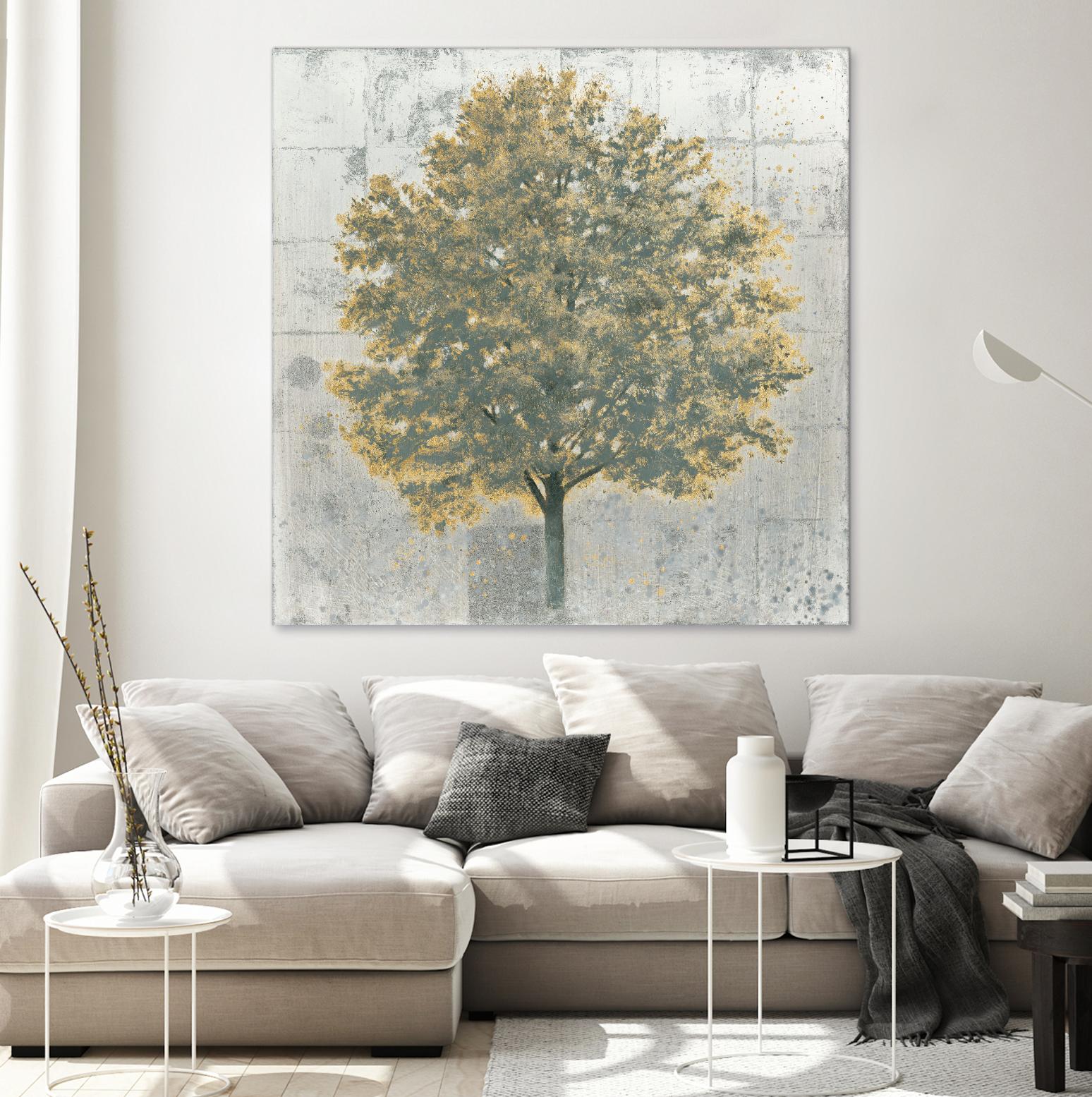 Neutrality Gold by James Wiens on GIANT ART - yellow trees
