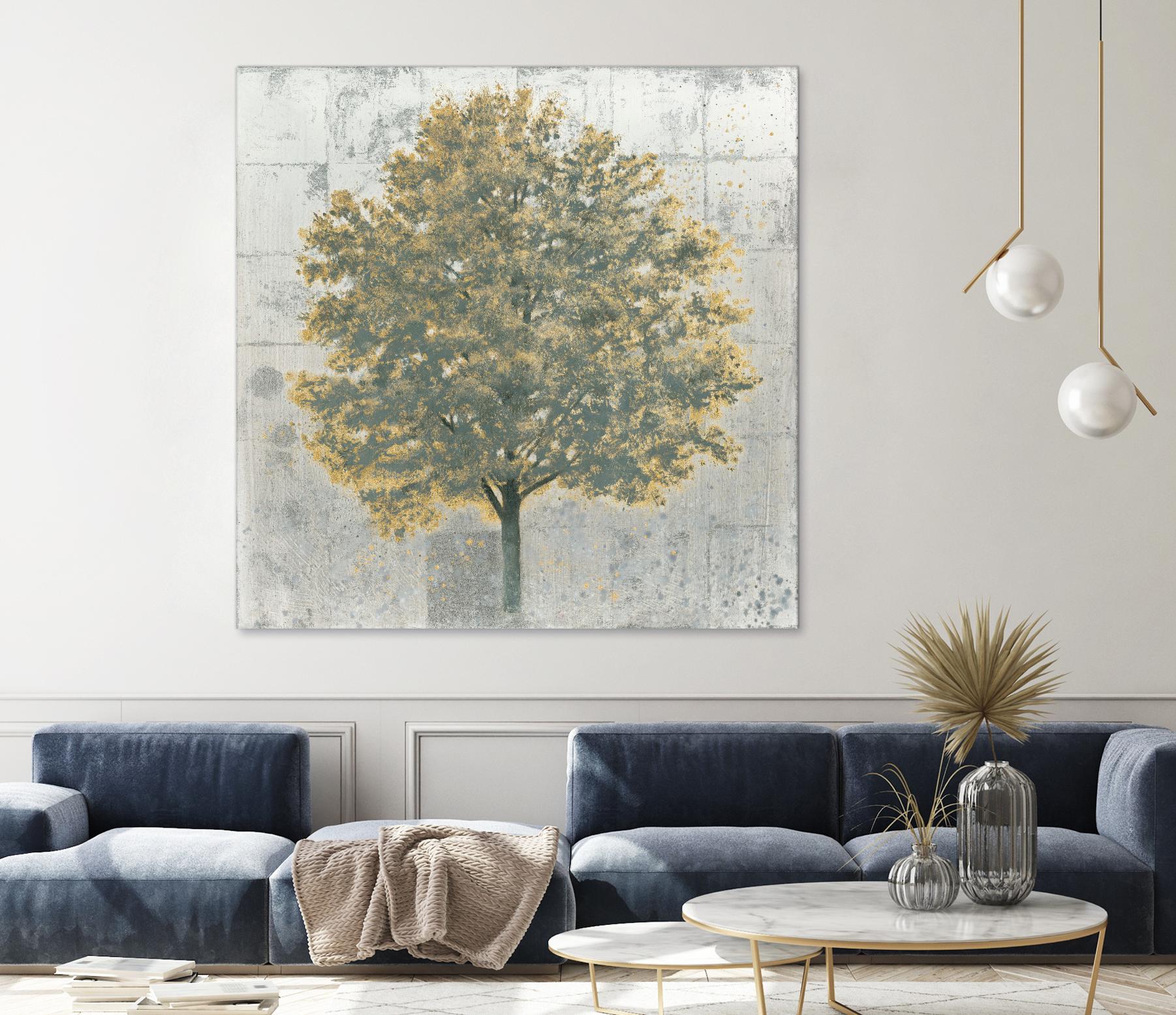 Neutrality Gold by James Wiens on GIANT ART - yellow trees