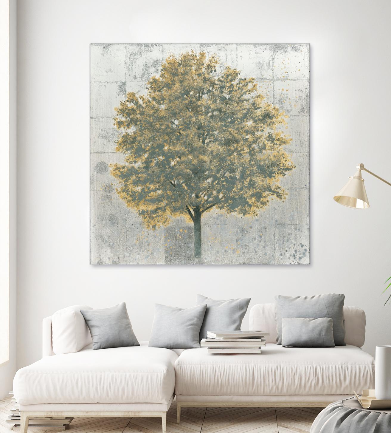 Neutrality Gold by James Wiens on GIANT ART - yellow trees